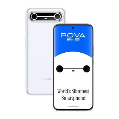 🔥Tecno Pova Slim 5G White Dual Sim 8GB Ram+128GB Global Unlocked Version🔥 - Image 1 of 4