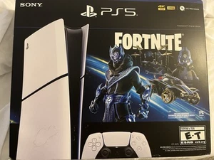 PlayStation PS5 Console Fortnite Cobalt Star Digital Edition Brand New Unopened - Picture 1 of 4