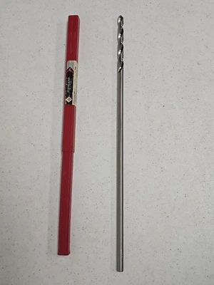 Broca para aviones de acero de alta velocidad Cleveland 9/32 3917, 12" en total Foto 1 de 4