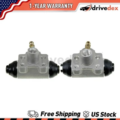 Par de cilindros de rueda de freno de tambor de primera parada Dorman para Honda Civic 2001 2002 Foto 1 de 4