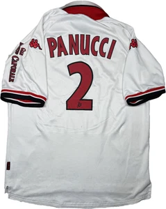maglia calcio vintage AS MONACO maillot PANUCCI 2001 2002 Kappa Fedcom VIZZAVI - Zdjęcie 1 z 12