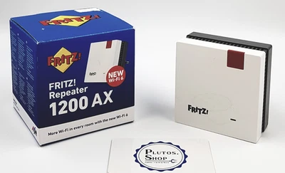 AVM FRITZ!WLAN Repeater Verstärker 1200 AX Dual Wlan Mesh 3000Mbit/s 2,4GHz 5GHz - Bild 1 von 4