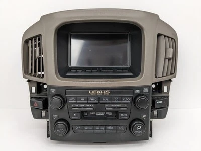 1999-2003 Lexus RX300 Audio Radio Navigation Climate Control Bezel 86110-48030 Foto 1 de 4