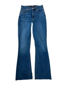 Jeans Barba Veronica Donna 25 Blu Carson Caviglia Svasato Alzata Serendipity - Foto 1 di 10