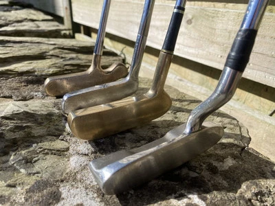 4 vintage collectible putters. Wilson 8843 Golden Goose, Patty Berg, Royal Scot - Image 1 of 4