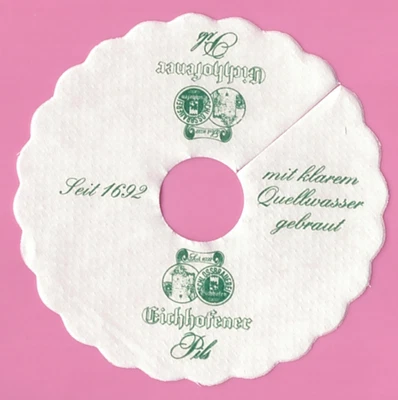 Pilsdeckchen  Tropfdeckchen Eichhofener Schlossbrauerei / Bayern & andere 7x - Bild 1 von 2