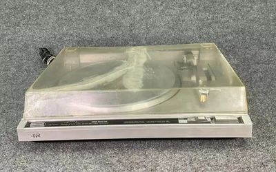 JVC Turntable Record Player QL-A220, Direct Drive Auto-Return Quartz-Locked 🎵🕰 - Image 1 of 4