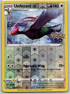 Unfezant 135/162 Reverse Holo SV05: Temporal Forces NM - Picture 1 of 2