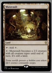 Mutavault 903 Non Foil Rare Baldur's Gate Magic The Gathering Near Mint - Picture 1 of 2