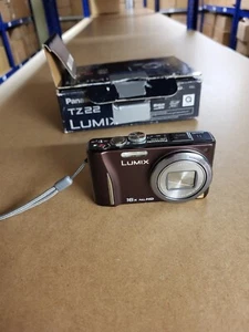 Cámara digital Panasonic LUMIX DMC-TZ22 14,1 mega píxeles - Chocolate envío flash ✅ - Imagen 1 de 2