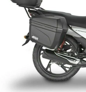 BENELLI TRK502 2017 Pannier Set GIVI PL8712 Rack + E22N Panniers side cases - Picture 1 of 8