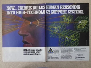 5/1987 PUB HARRIS IDSS INTEGRATED DIAGNOSTIC SUPPORT SYSTEM US ARMY USAF NAVY AD - Foto 1 di 1