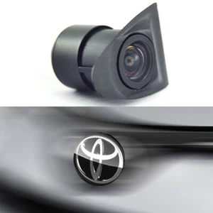 170° Wide Degree CCD Car Front View Camera Logo Embedded Waterproof for Toyota - Picture 1 of 6