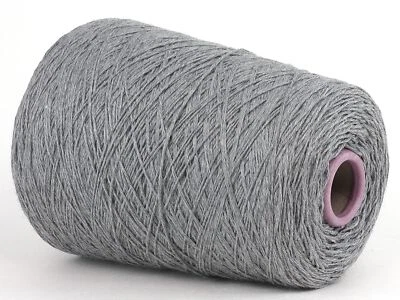59,50 €/kg  Konenwolle  Konengarn 100% Merinowolle extra fein Heather Grey  Nm 3 - Bild 1 von 3