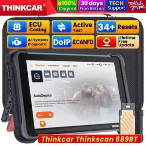 Herramienta de diagnóstico de automóvil profesional de sistema completo 2025 escáner OBD2 689BT kit ACTUALIZACIONES GRATUITAS UK - Imagen 1 de 12
