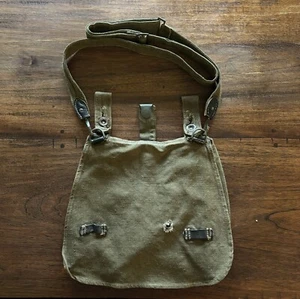 Original WW2 German Bread Bag With Original Shoulder Strap - Picture 1 of 9