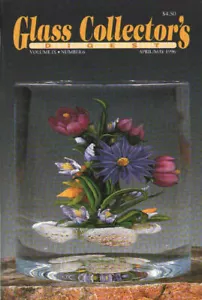 Glas Sammlerdigest April/Mai 96 IX6, Fenton 891, Taubenblut, Stern & Feile - Bild 1 von 1