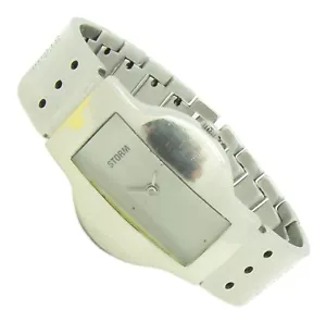 STORM AXOR Damen Armbanduhr Edelstahl Silber Kupfer Batterie neu rar S23 - Bild 1 von 2