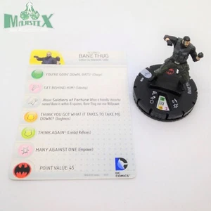 Heroclix Batman: Arkham Origins Set Bane Thug #008 ¡Figura común con tarjeta! - Imagen 1 de 1