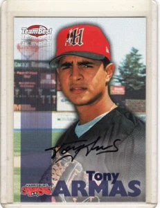 1999 Team Best Autographs #2 Tony Armas Jr. TP - Picture 1 of 2