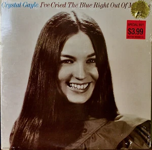CRYSTAL GAYLE: I've Cried the Blue Right Out of My Eyes-SEALED1978LP - Imagen 1 de 1