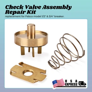 Check Valve Assembly Repair Kit Replacement for Febco Model 1/2" & 3/4" Breaker - Picture 1 of 7
