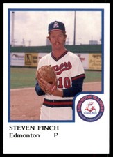 1986 ProCards Minor League Steven Finch Edmonton Trappers #8