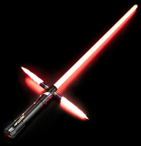 Star Wars Kylo Ren Crossguard Xeno-Pixel Lightsaber Metal Replica - Picture 1 of 13