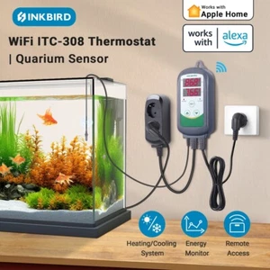 INKBIRD Digitale Aquarium Thermostat Regolatore Riscaldatori e refrigeratori EU - Foto 1 di 18