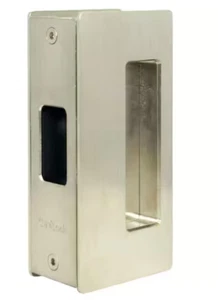 Deslizante de cavidad CS 200 serie CaviLock 1-3/4 pulgadas Cerradura de puerta no magnética de níquel - Imagen 1 de 5