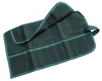 NEILSEN 12 Pocket Spanner Wrench Tool Roll Foldable Tool Storage Canvas Bag Case