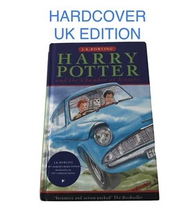 Harry Potter and the Chamber Of Secrets Hardcover 1st Edition 41st Print UK 90s - Picture 1 of 13