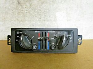 00 01 02 03 04 05 Buick Century AC Heater Climate Control Unit Switch DIGITAL