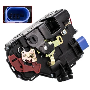 DOOR LOCK CENTRAL LOCKING ACTUATOR REAR RIGHT For VW GOLF MK5 2003-2009 7 PIN - Picture 1 of 8