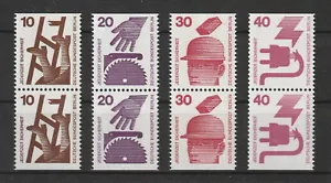Berlín 1971-Freim.: Prevención de accidentes CD-Mi. 403-404,406-407 ** ver figura y descripción - Imagen 1 de 2