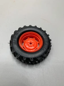 Ertl 18.4 -38AS Tractor Rear Wheel Die Cast for Repair Vintage Red 2-1/8" x 5/8" - Picture 1 of 3