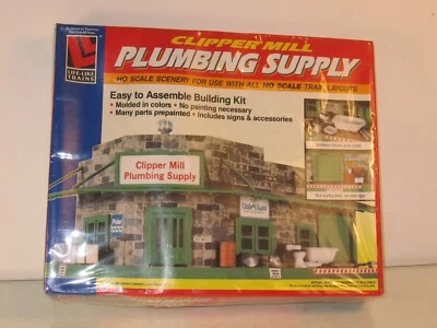 HO Life-Like 1357 Clipper Mill Plomería Suministro Kit de Construcción Nuevo en Caja Foto 1 de 4