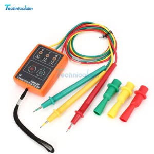 SM852B Misuratore di sequenza di fase digitale trifase AC tester di fase rilevatore 60~600V - Foto 1 di 7