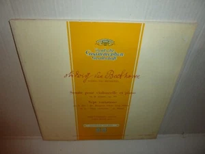 SELTENE ENRICO MAINARDI & CARLO ZECCHI - Beethoven Sonaten . LP 33T . DGG 18353 . - Bild 1 von 5