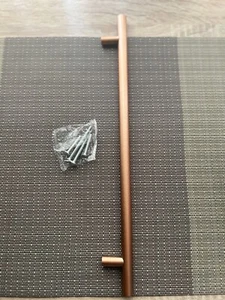 15 Pack Rose Gold Cabinet Handles 10" Drawer Pulls Modern Cabinet Pulls T Handle - Picture 1 of 7