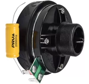 PRV Audio DT175Ph-S 1" Phenolic Horn Compression Driver 8 Ohm Screw-On 1-3/8"-18 - Picture 1 of 2