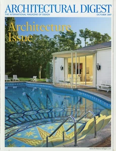 ARCHITECTURAL DIGEST Magazine - October 2007 / Interior Design / 324 Pages - Foto 1 di 1