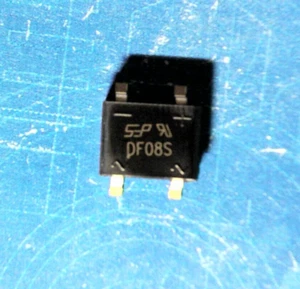 DF08S Brückengleichrichter 1.5A / 800V SMD/SMT-SDIP-4 - Bild 1 von 2