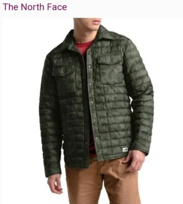 New. The North Face Men's Thermoball  Camo Jacket. Snap. M Medium - Image 1 of 4