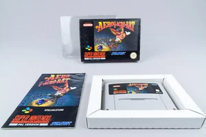 Super Nintendo *Aero the Acro-Bat* SNES CIB EMBALAJE ORIGINAL XB-NOE - Imagen 1 de 19