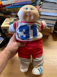 *RARE* 1982 VINTAGE CABBAGE PATCH KIDS DOLL - RARE BALD"KENNY" (P4) - Foto 1 di 11