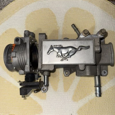 1999-2004 Ford Mustang GT 4.6L Upper Plenum Throttle Body Assembly - Image 1 of 4