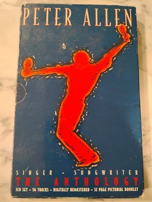 Peter Allen The Anthology 3CD Set 56 Tracks Good Foto 1 de 4