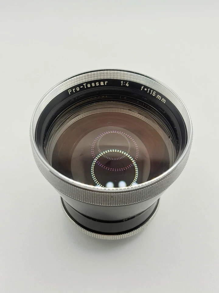 Carl Zeiss Pro Tessar 115mm F4 Zeiss Ikon Contaflex Lens - Image 1 of 4