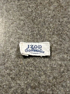 Kleiner Izod Salzwasser Logo Patch zum Aufnähen 1/2 x 7/8" Stoff - Bild 1 von 4